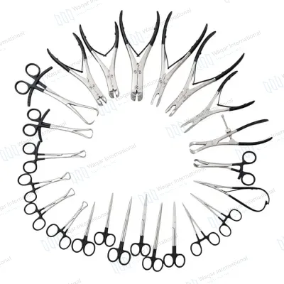 23PCS Orthopedic Bone Reduction Holding Forceps Set