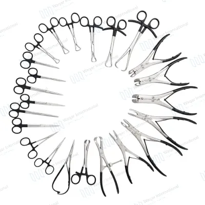 Complete Orthopedic Bone Reduction Holding Forceps Set 23PCS