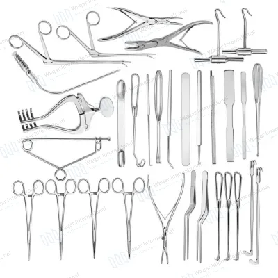 Complete Basic Craniotomy Set Neurosurgery Operating Instrument Kit