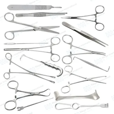 Precision Balloon Laser Angioplasty Procedure Instrument Set Endovascular Cardiac