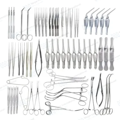 Stainless Steel Vascular Surgery Instrument Set for Arterial