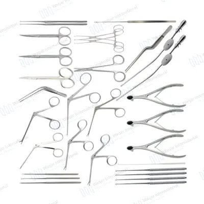 31Pcs ENT Instrument Set Ear Nose Throat Surgery Kit