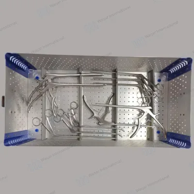 Lumbar Spine Surgery Instrument Set Spinal Decompression and Fixation