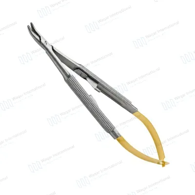 TC Jacobson Microvascular Needle Holder Tungsten Carbide Jaw Vascular