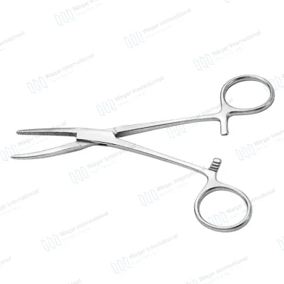 Hartman Hemostat Forceps Curved Surgical Clamping Tool