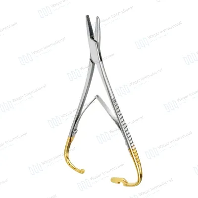 TC Mathieu Needle Driver with Carbide Inserts Reusable Surgical