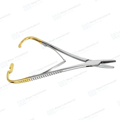 Mathieu TC Needle Holder Surgical Instrument Tungsten Carbide Insert