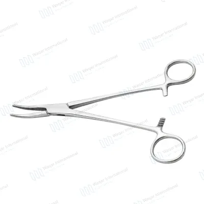 Curved Schnidt Hemostatic Forceps Tonsillectomy Surgical Tool ENT Operating