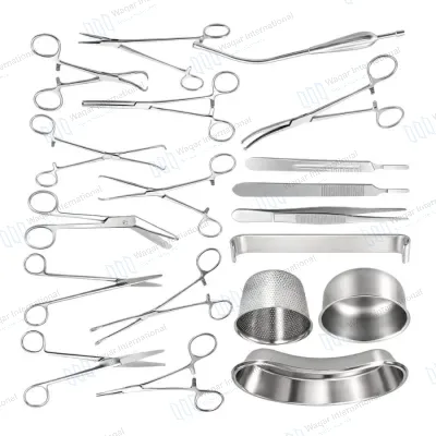 C Section Delivery Surgical Instrument Set Obstetric Operating