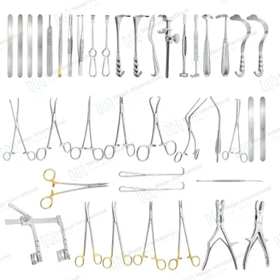 Thoracic Surgery Instrument Kit Thoracotomy Surgical Set Chest Procedures