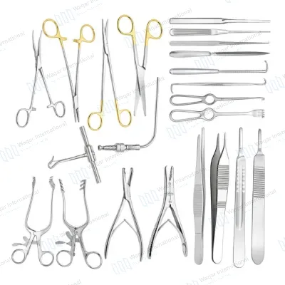 Stainless Steel Amputation Surgical Instrument Kit Orthopedic Surgery Tools