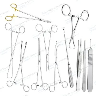 Dilation and Curettage Instrument Set D&C Gynecological Surgery Kit
