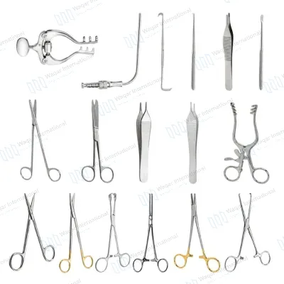 Thyroid Surgical Instrument Set Thyroidectomy Operation Kit for Neck