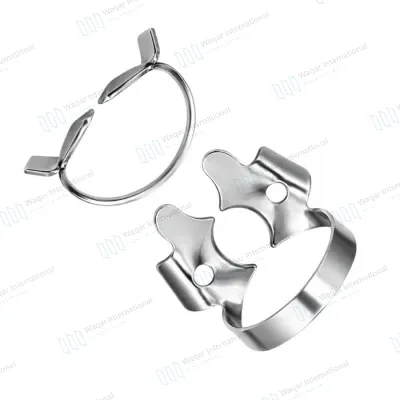Dental Rubber Dam Clamp Stainless Steel Forceps Orthodontic Instrument
