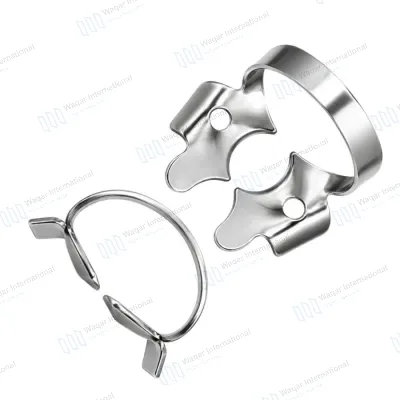 Stainless Steel Rubber Dam Dental Set Clamp Tooth Isolation