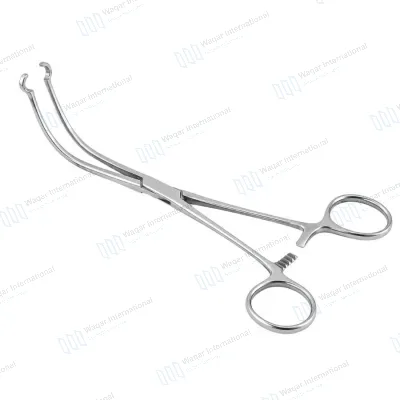 Javid Carotid Clamp Vascular Surgery Instrument for Secure Vessel