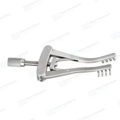 Alm Surgical Retractor Precision Instrument for Controlled Tissue Retraction