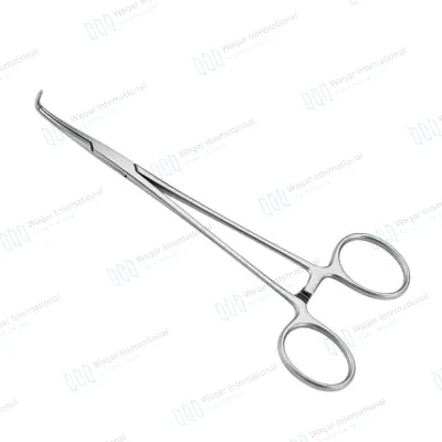 Curved Angled Surgical Forceps Reusable Metal Medical Instrument