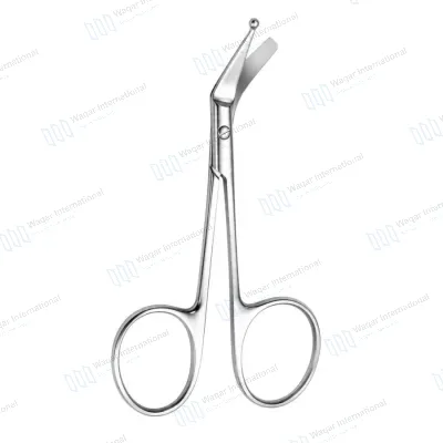 Ostomy Surgical Scissors 5-Inch Straight Precision Instrument