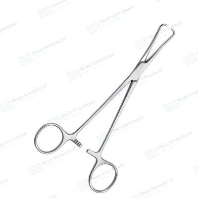 Pozzi Tenaculum Forceps Gynecology Surgical Instrument for Secure Cervical