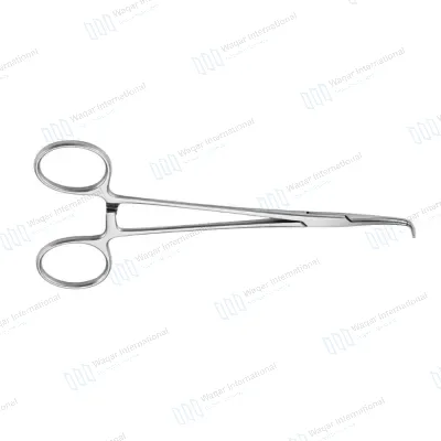 Angled Surgical Forceps Stainless Steel Instrument for Precise