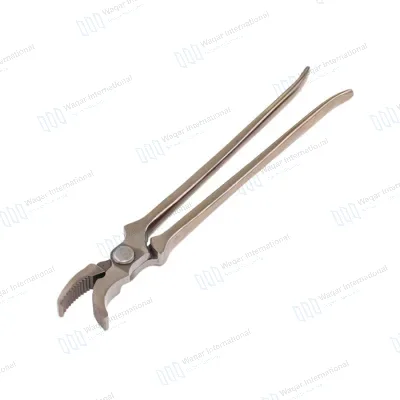 Heavy Duty Curved Jaw Clincher Veterinary Instruments Horse Hoof