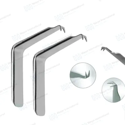 Austin Cheek Retractor Right Angled 80mm Blade