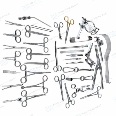Basic Pediatric Surgery Set-02 Forceps Surgical Instruments for ENT