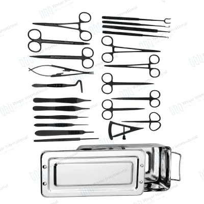 Blepharoplasty Surgical Instrument Set Model 02 Eyelid Surgery