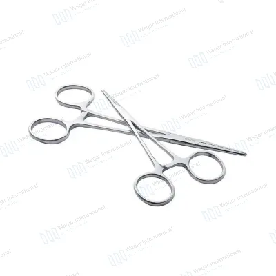 Briggs Precision Kelly Dressing Forceps Locking Tweezers Clamp Silver