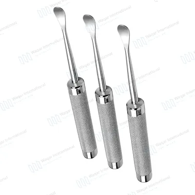 Cobb Curved Spinal Elevator Set 3-Piece Orthopedic Spine Surgery