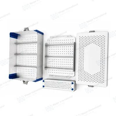 Complete DHS Box Medium Orthopedic Implant Instrument Storage Sterilization