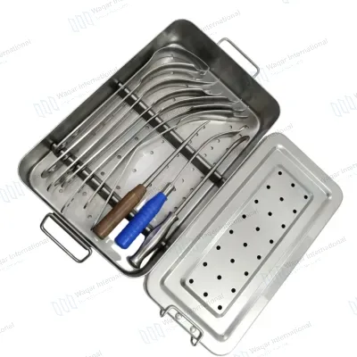 Complete Hip Joint Retractor Set 9PCS Orthopedic Hip Surgery
