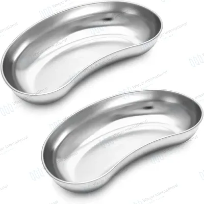 Size Kidney Shaped Emesis Basin Stainless Steel Surgical
