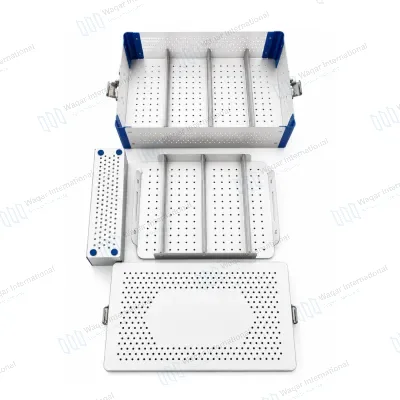 DHS Box Medium-01 Orthopedic Implant Sterilization Instrument Case