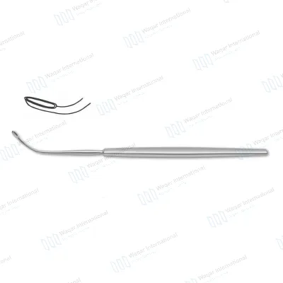 ENT Frontal Sinus Curette Instrument Set 7.5" Angled