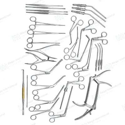 FESS Stainless Steel Reusable Surgery Instrument Set-03 Endoscopic