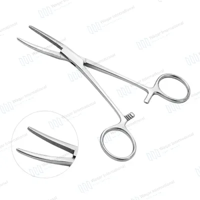 Hartman Hemostatic Forceps Surgical Hemostat Precise Artery Clamping Bleeding