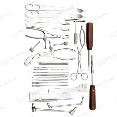 High Precision 30 Pcs Small Fragment Instrument Set Cortical