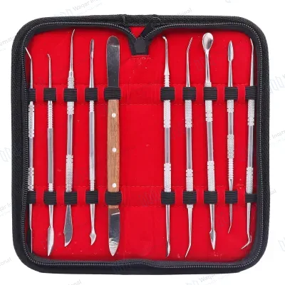 10pcs Dental Lab Hand Tools Set