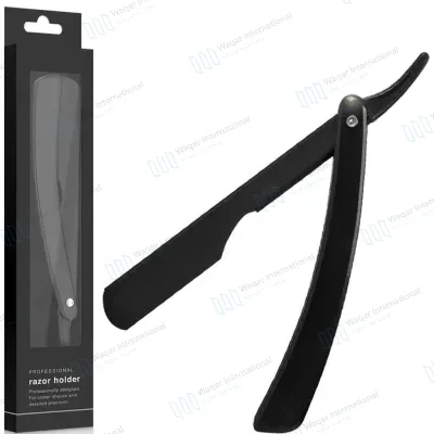 Silver Black Single Edge Blade Barber Razor