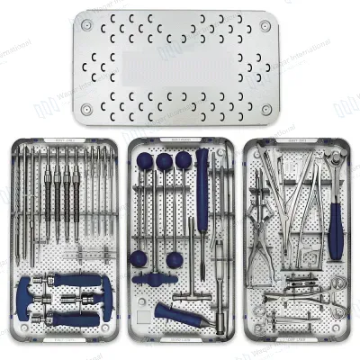Large Fragment Instrument Set Stainless Steel Orthopedic Surgical