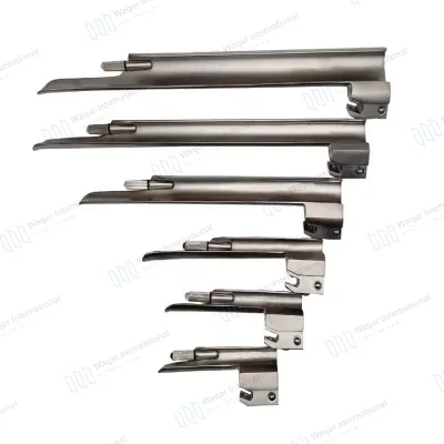Laryngoscope Set Rechargeable Battery Pediatric Blades