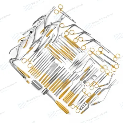 Major Rhinoplasty Instrument Set 82 Pcs Stainless Steel Nasal