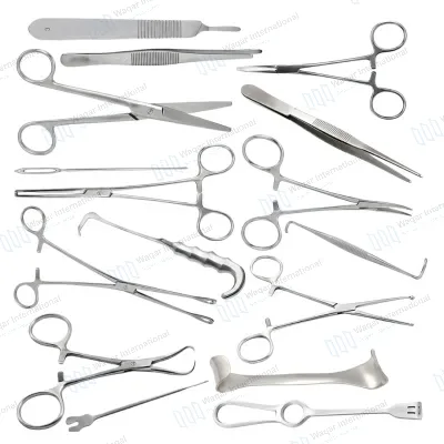Balloon Angioplasty Tray Set Interventional Cardiology Surgical Instruments
