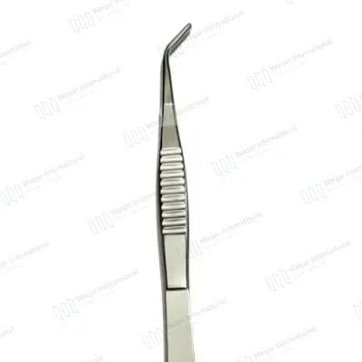 Dissecting Forceps Serrated Dressing Tissue Forceps 9"