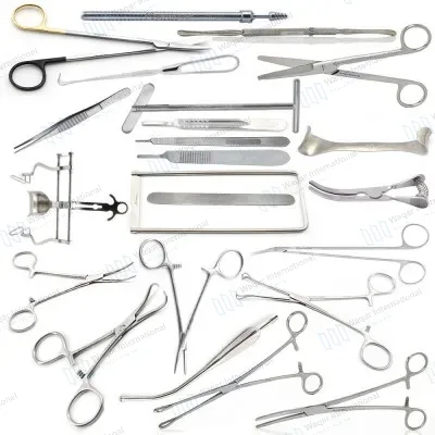 Stainless Steel Cardiovascular Surgery Instrument Set