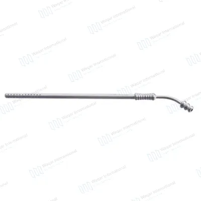 Poole Stainless Steel Surgical Suction Tube with Removable