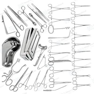 Abdominal Gynecological Surgical Instrument Set OB GYN Operation