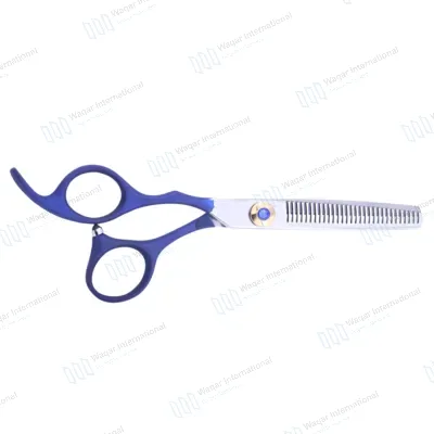 Thinning Scissors Right-Handed Long Handle Blunt Tip